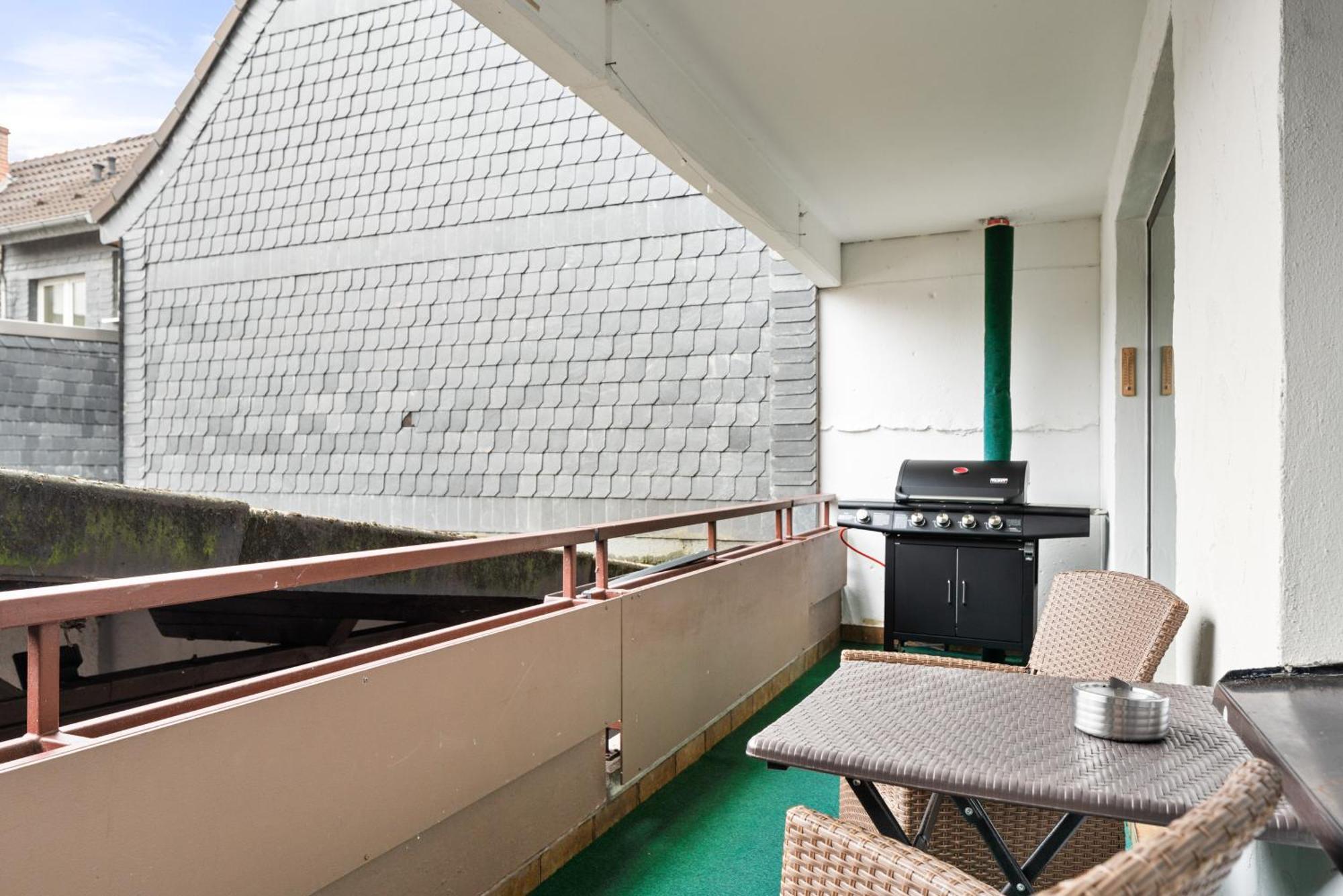 Easybike Balkon Switch 4P Grill Apartment Arnsberg Exterior foto